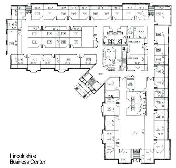 Floor Plan Lincolnshire Business Center
